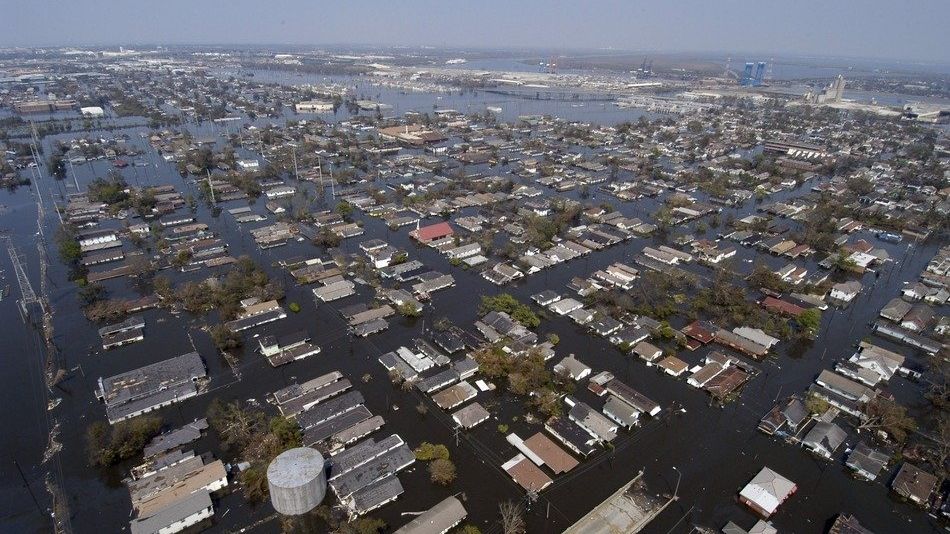 Hurikán Katrina v roce 2005 New Orleans doslova potopil